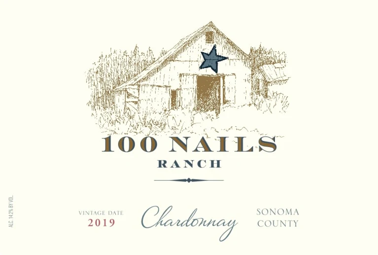 100 Nails Ranch Sonoma County Chardonnay - Image 2