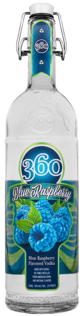 360 BLUE RASPBERRY VODKA