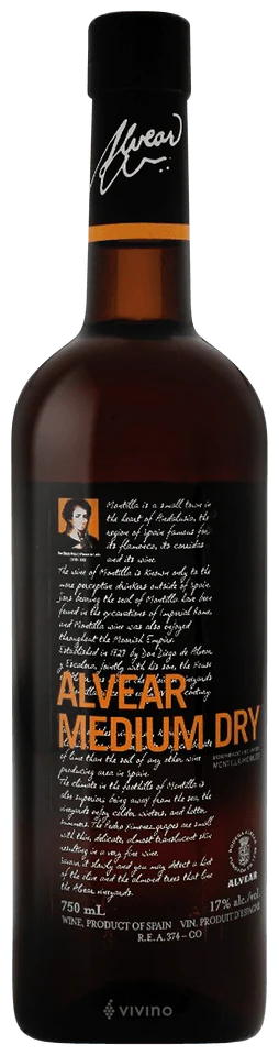 Alvear Medium Dry NV JD