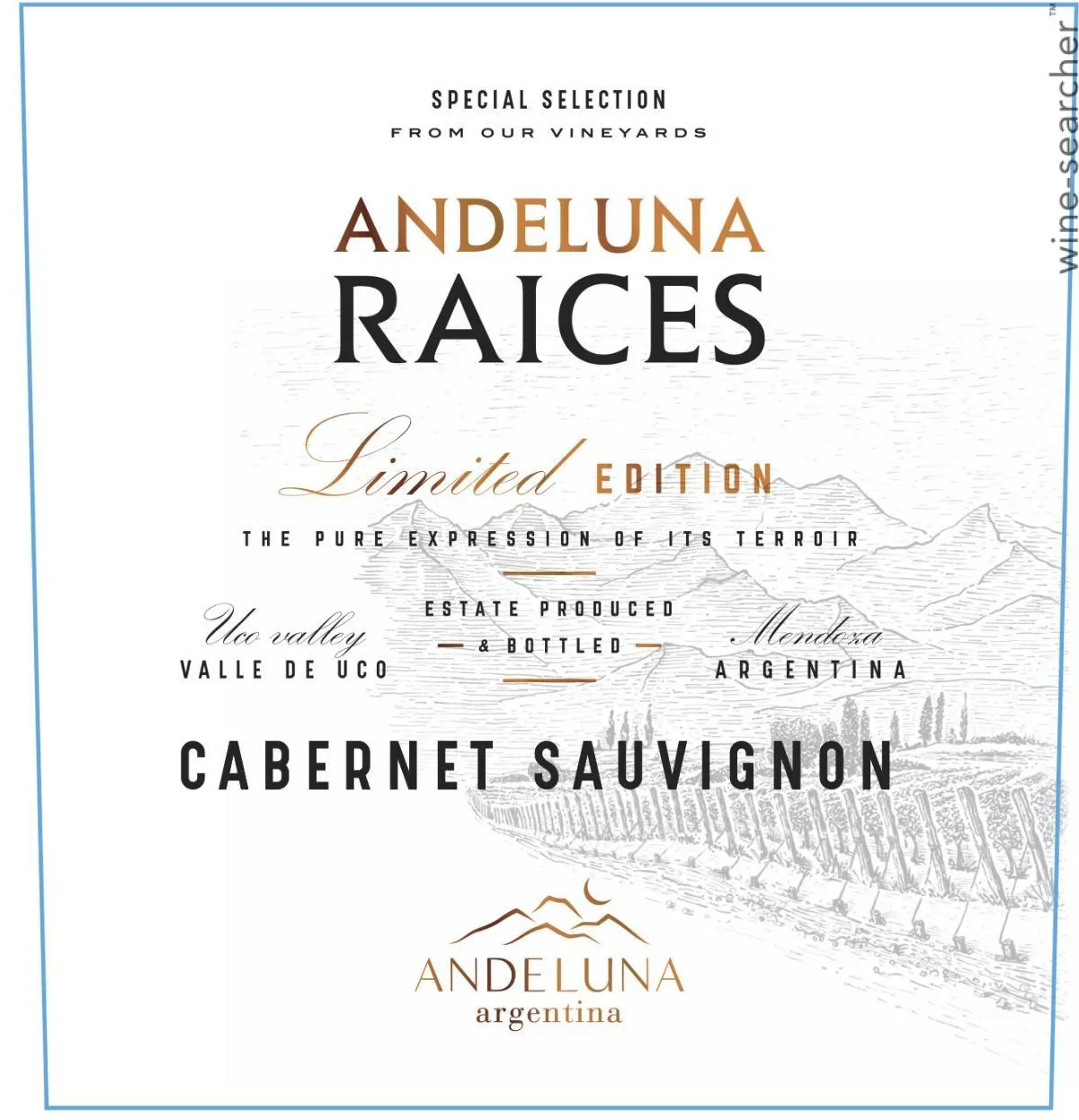 Andeluna Cabernet Sauvignon Raices - Image 2