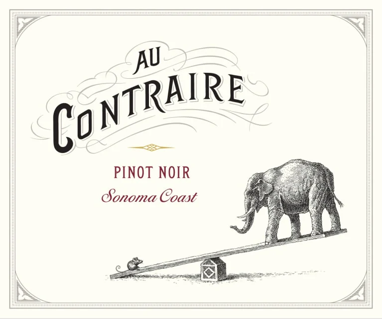 Au Contraire Sonoma Coast Pinot Noir - Image 2