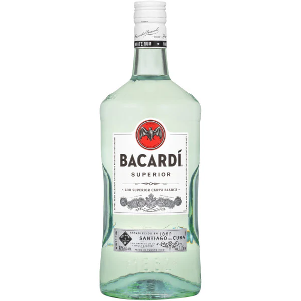 BACARDI SUPERIOR (P R) 1750ML