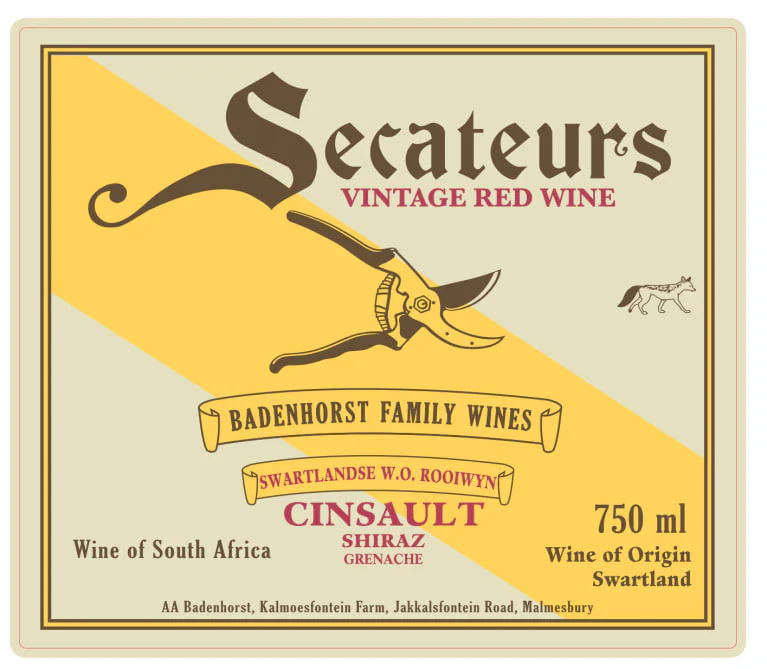 Badenhorst Secateurs Red Blend - Image 2