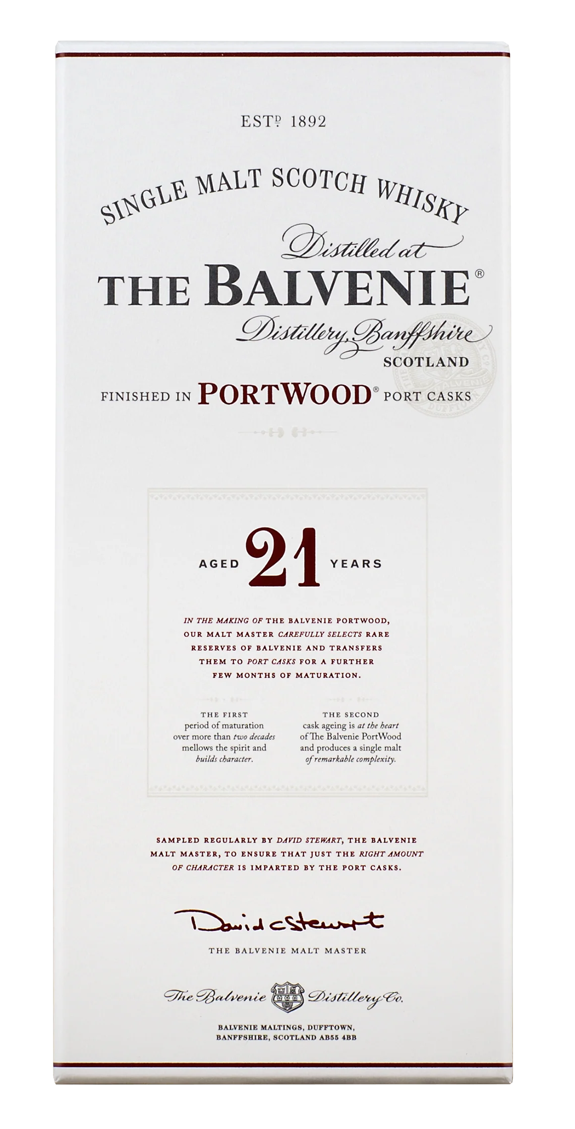 BALVENIE PORTWOOD-21 YR - Image 2
