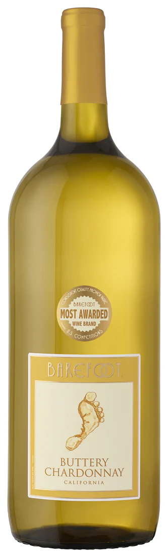 Barefoot Buttery Chardonnay 1.5L (Pack of 6)