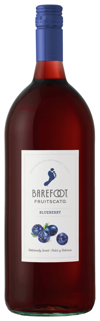 Barefoot Fruitscato Moscato/Blueberry 1.5L (Pack of 6)