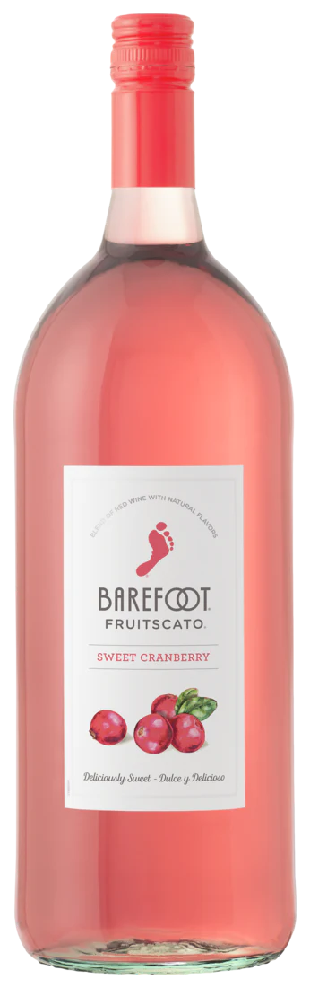 Barefoot Fruitscato Sweet Cranberry 1.5L (Pack of 6)