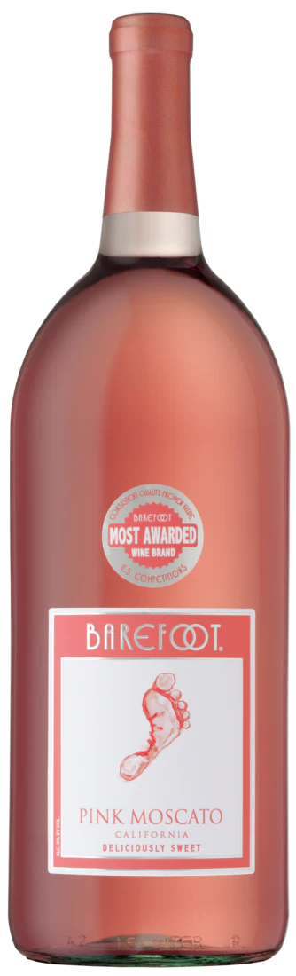 Barefoot Pink Moscato 1.5L (Pack of 6)