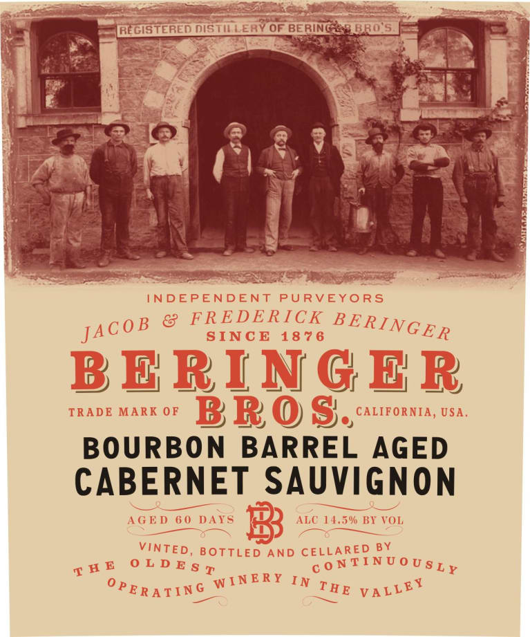 Beringer Brothers Bourbon Barrel Aged Cabernet Sauvignon - Image 2