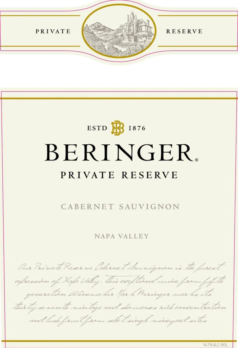 Beringer Private Reserve Cabernet Sauvignon - Image 2