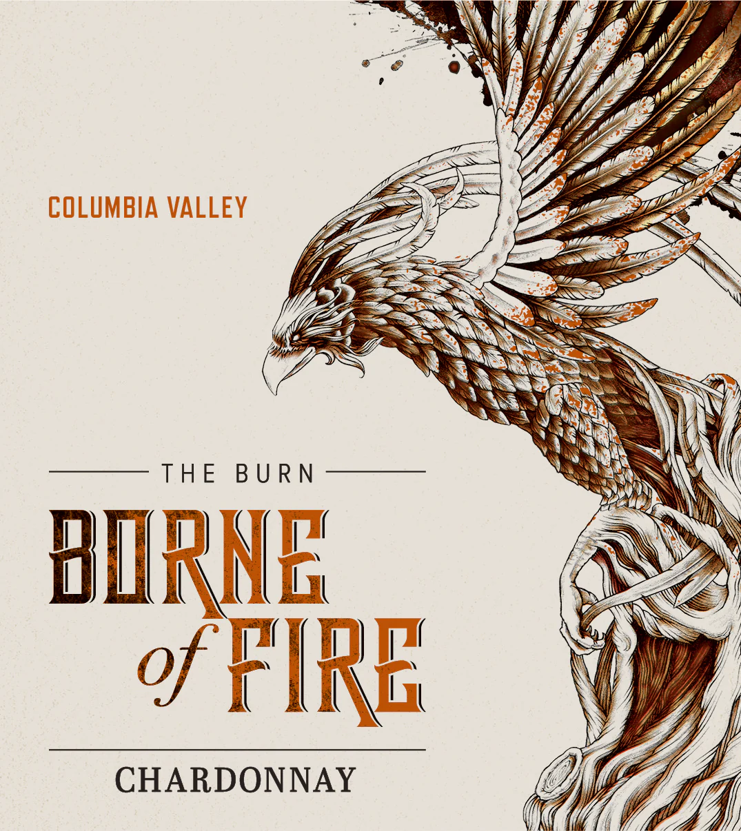 Borne Of Fire Chardonnay, Columbia Valley - Image 2