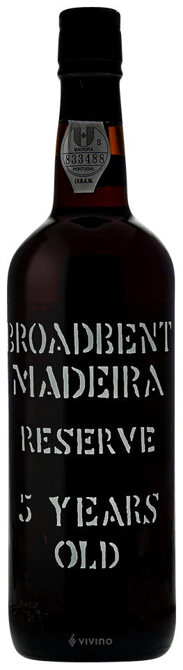 Broadbent Madeira 5 Year Old Reserve Sweet NV SWEET WS