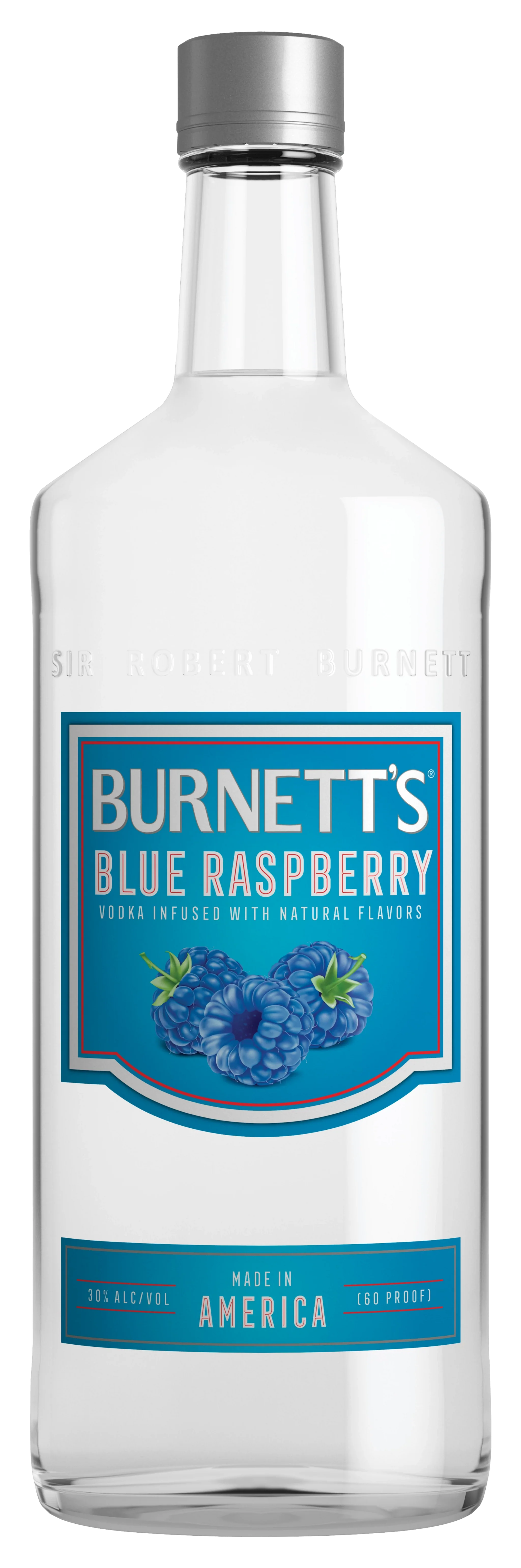 BURNETT'S BLUE RASPBERRY