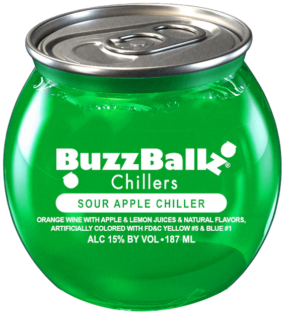 BuzzBallz Chillerz Sour Apple Chiller 187ML
