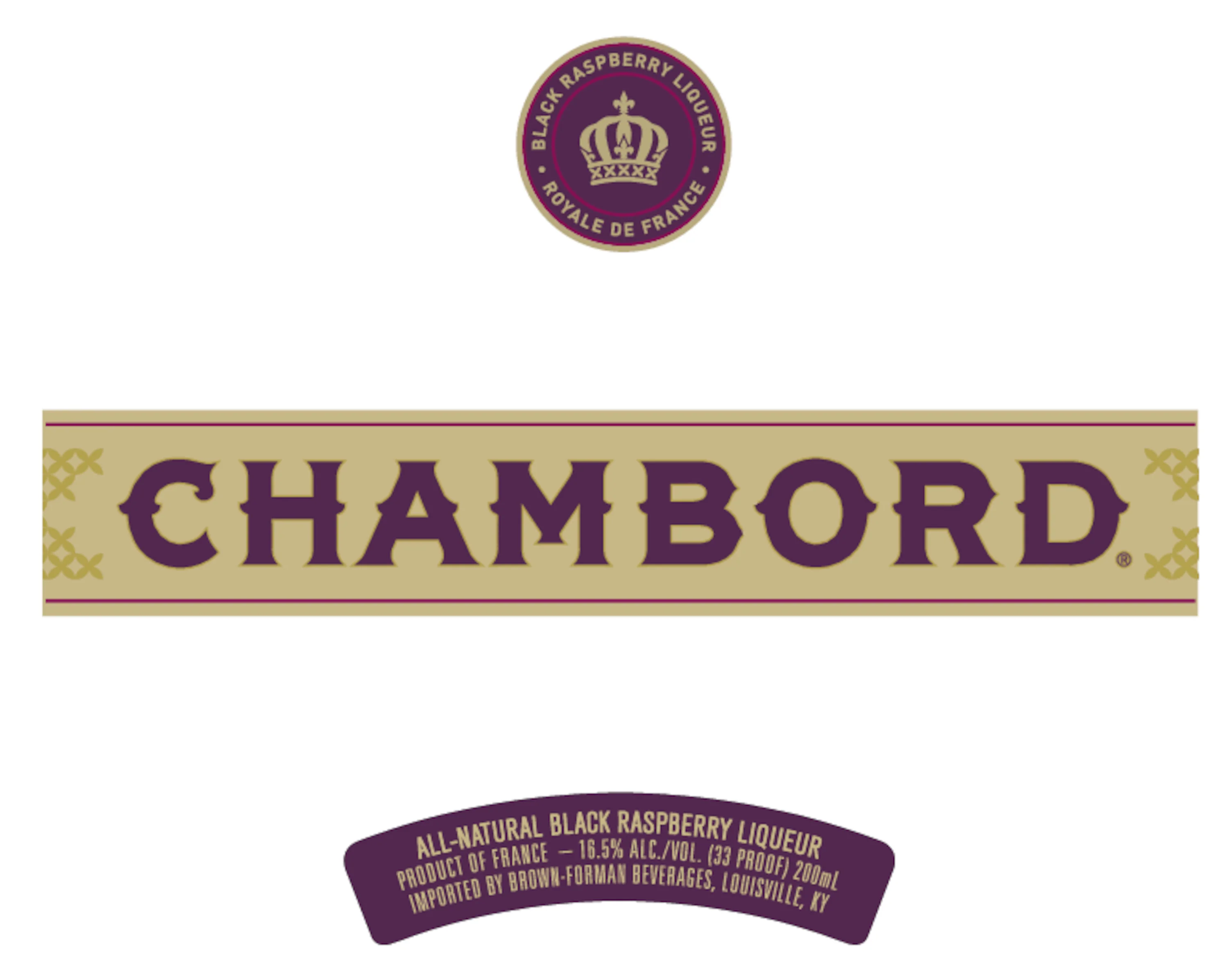 CHAMBORD LIQ ROYALE (FR) 375ML - Image 2