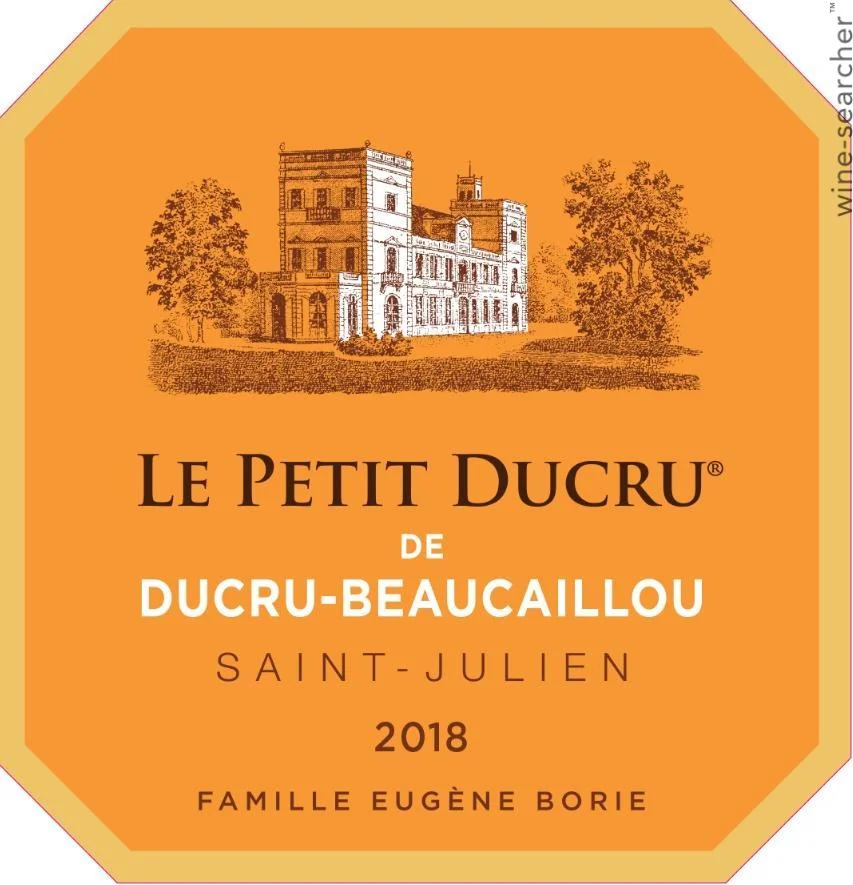 Château Ducru Beaucaillou 'Le Petit Ducru'  Rouge, Bordeaux (Wood) - Image 2