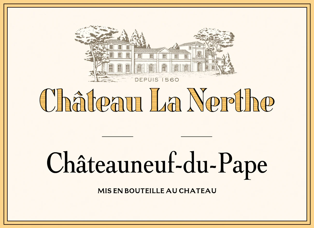 Chateau la Nerthe Chateauneuf-du-Pape Blanc, Rhone - Image 2