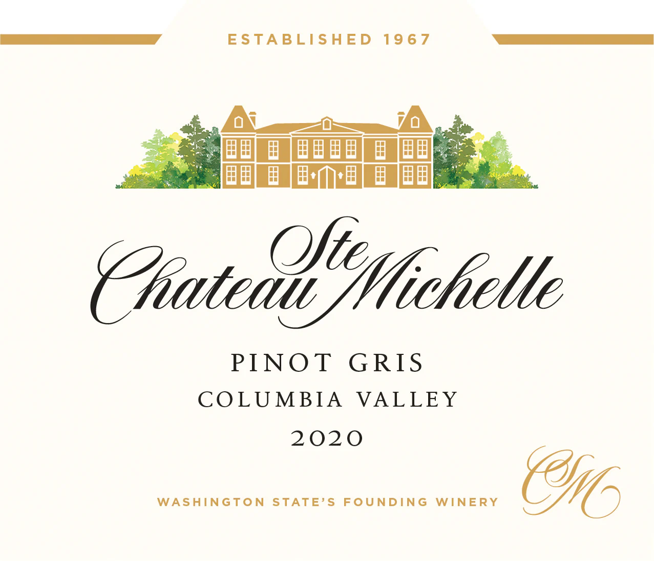 Chateau Ste. Michelle Pinot Gris, Columbia Valley - Image 2