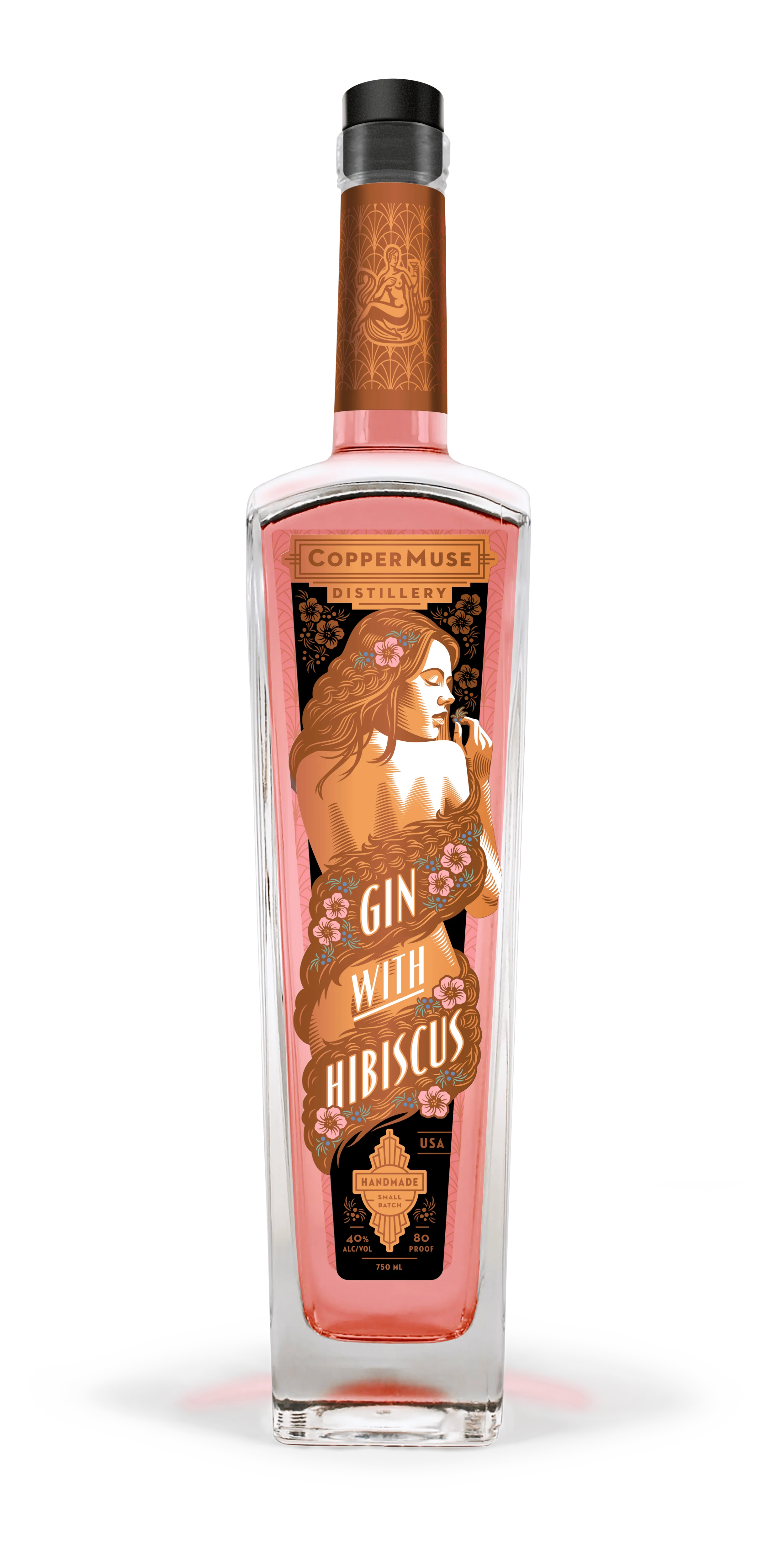 COPPERMUSE GIN WITH HIBISCUS