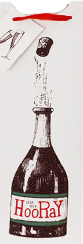 Hip Hip Hooray Wine Bag by Cakewalk - Image 2