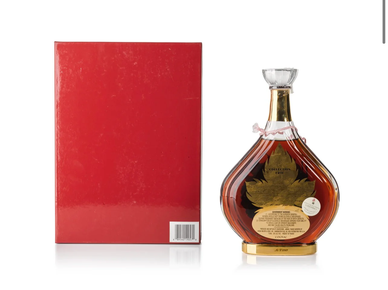 Courvoisier Erte No.7 La Part des Anges Cognac - Image 2