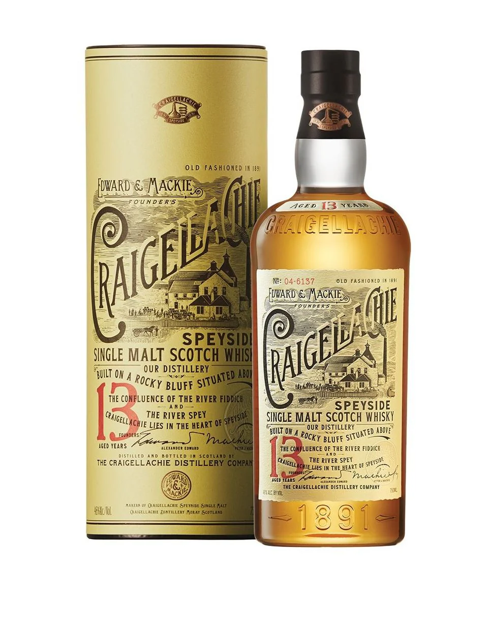 CRAIGELLACHIE SNGL MALT-13 YR