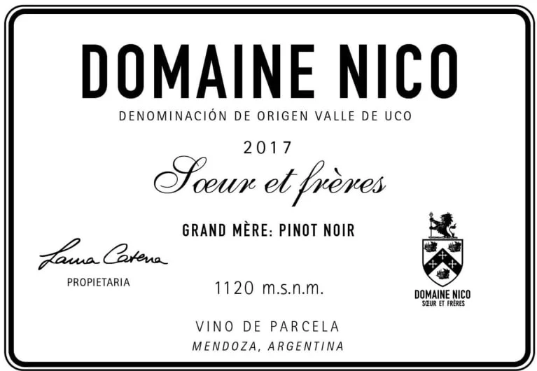 DOMAINE NICO GRAND MERE PINOT NOIR - Image 2