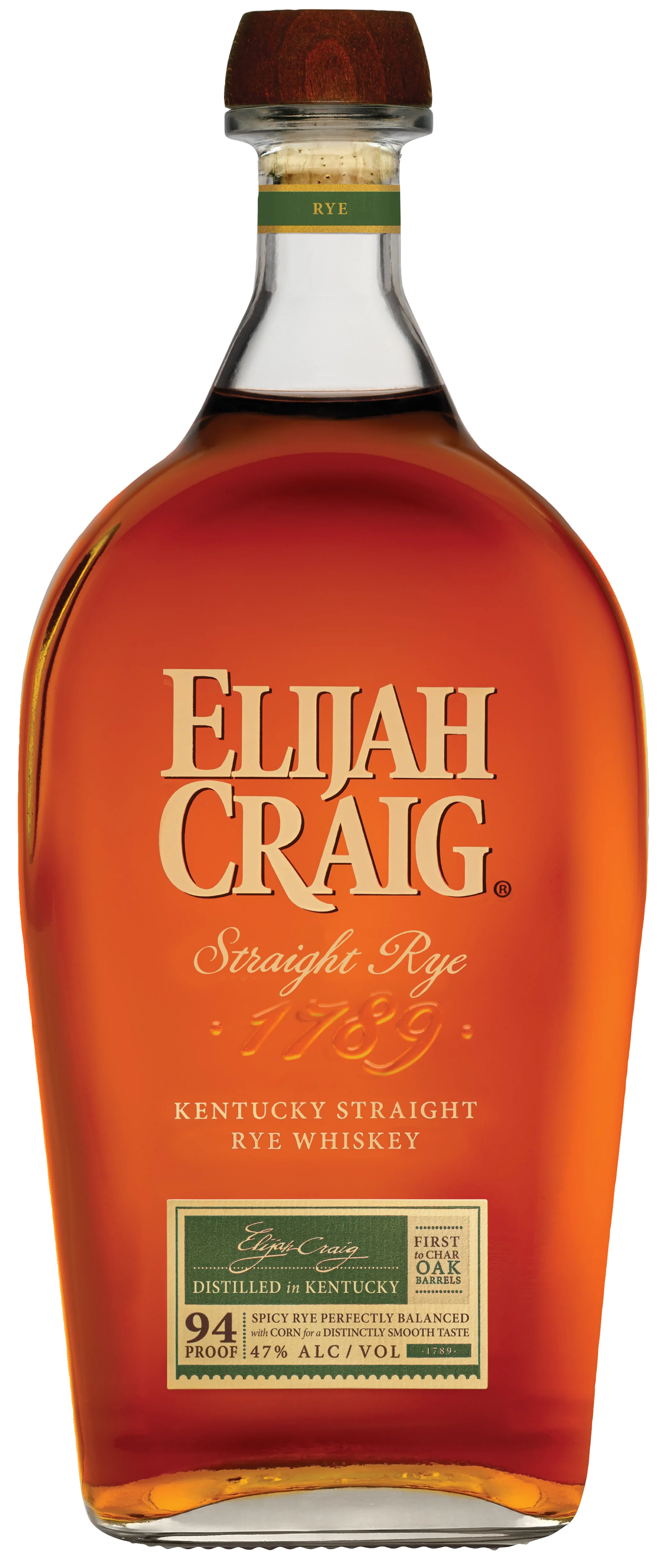 ELIJAH CRAIG STAIGHT RYE WSKY 1750ML