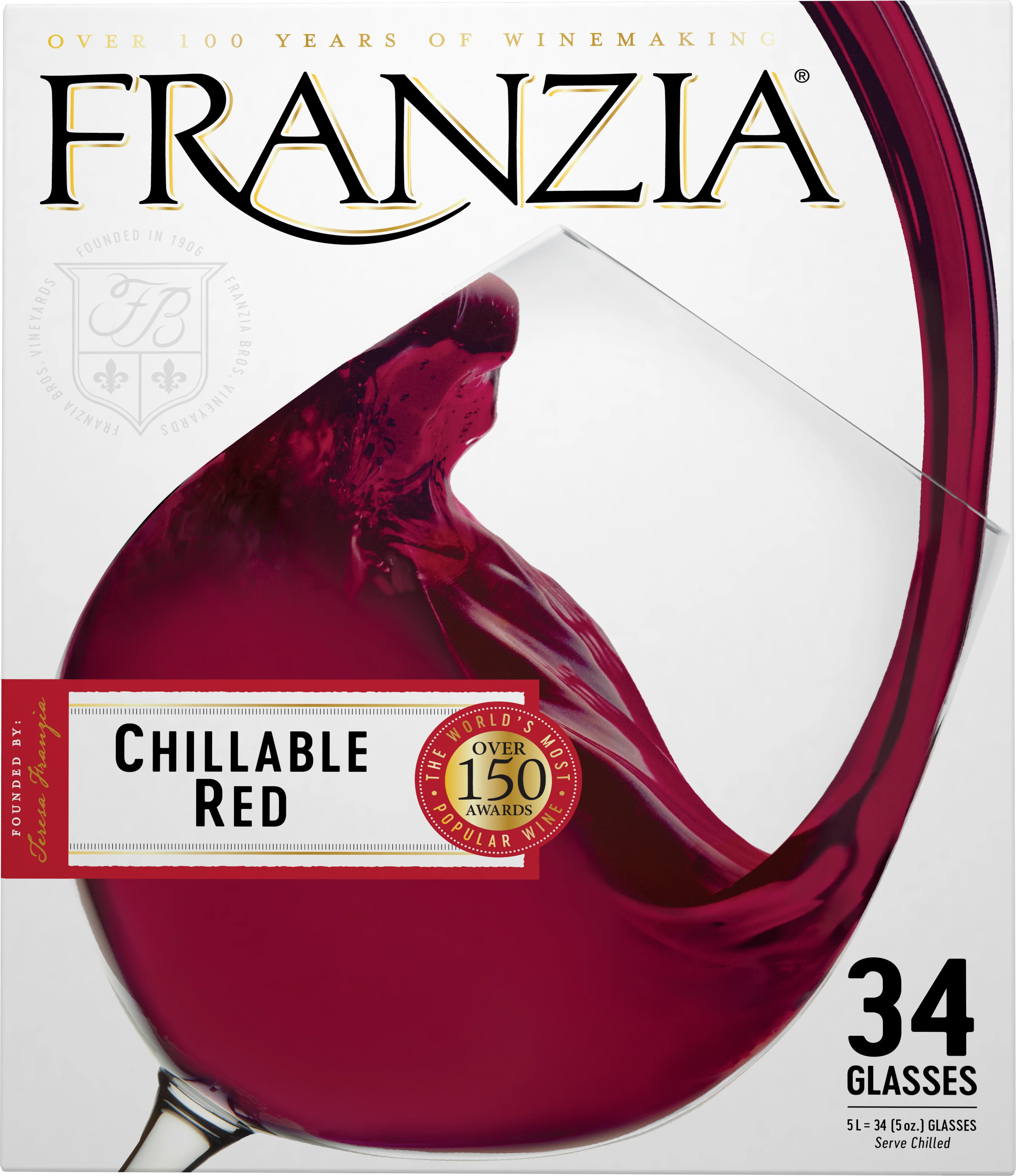Franzia Chillable Red 5.0L - Image 2