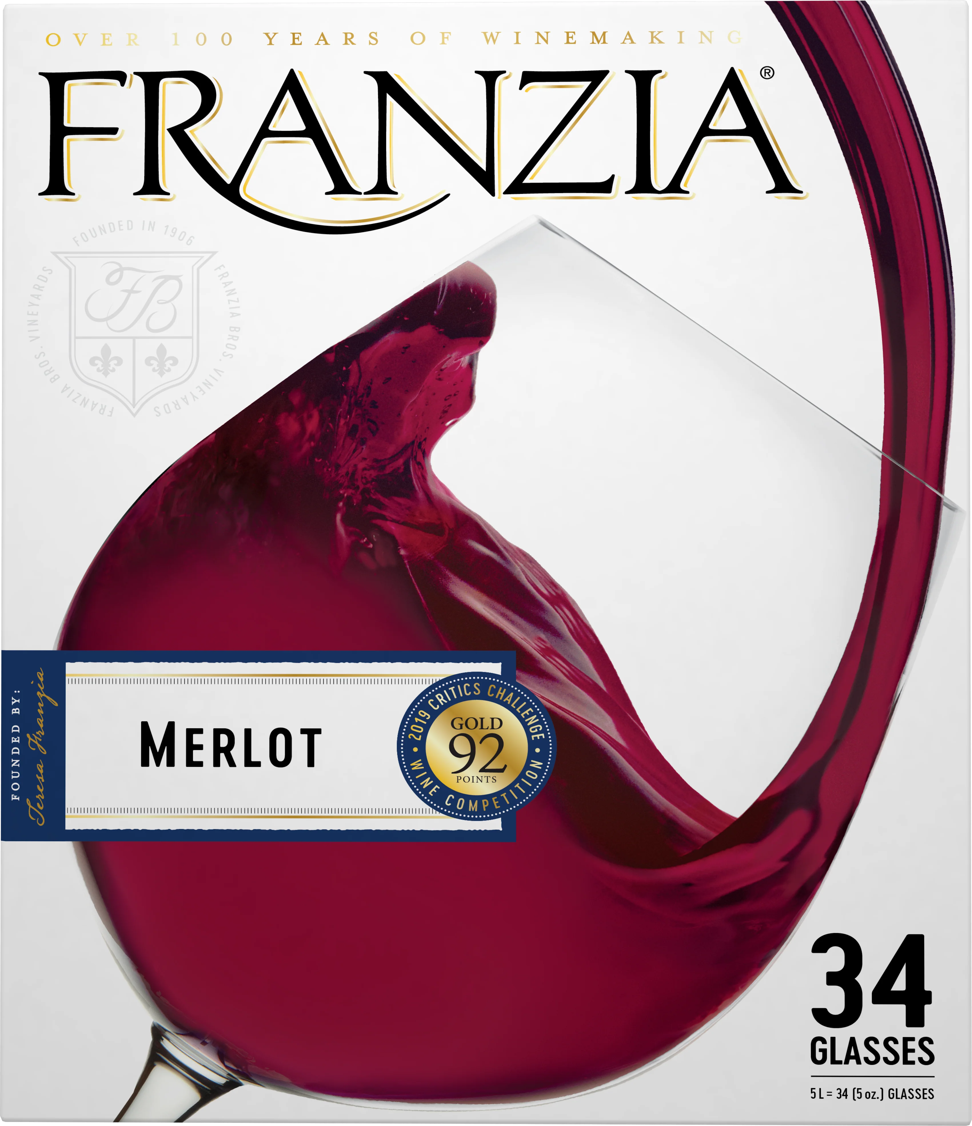 Franzia Merlot 5.0L - Image 2