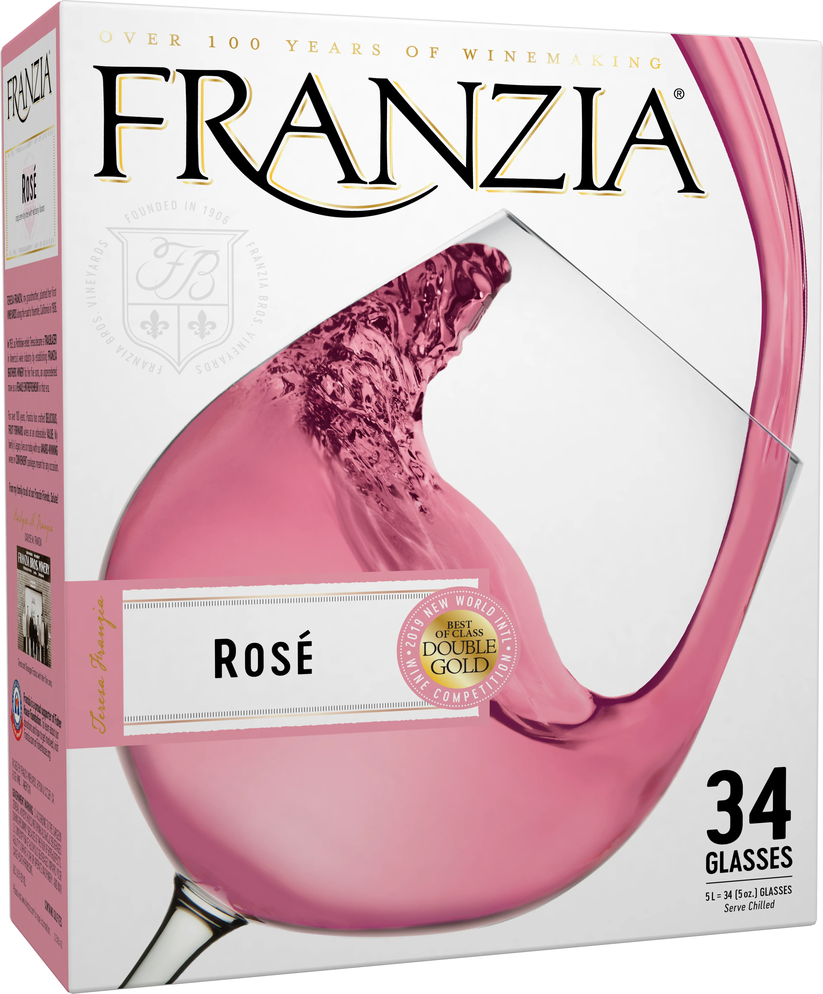 Franzia Rose, California 5.0L