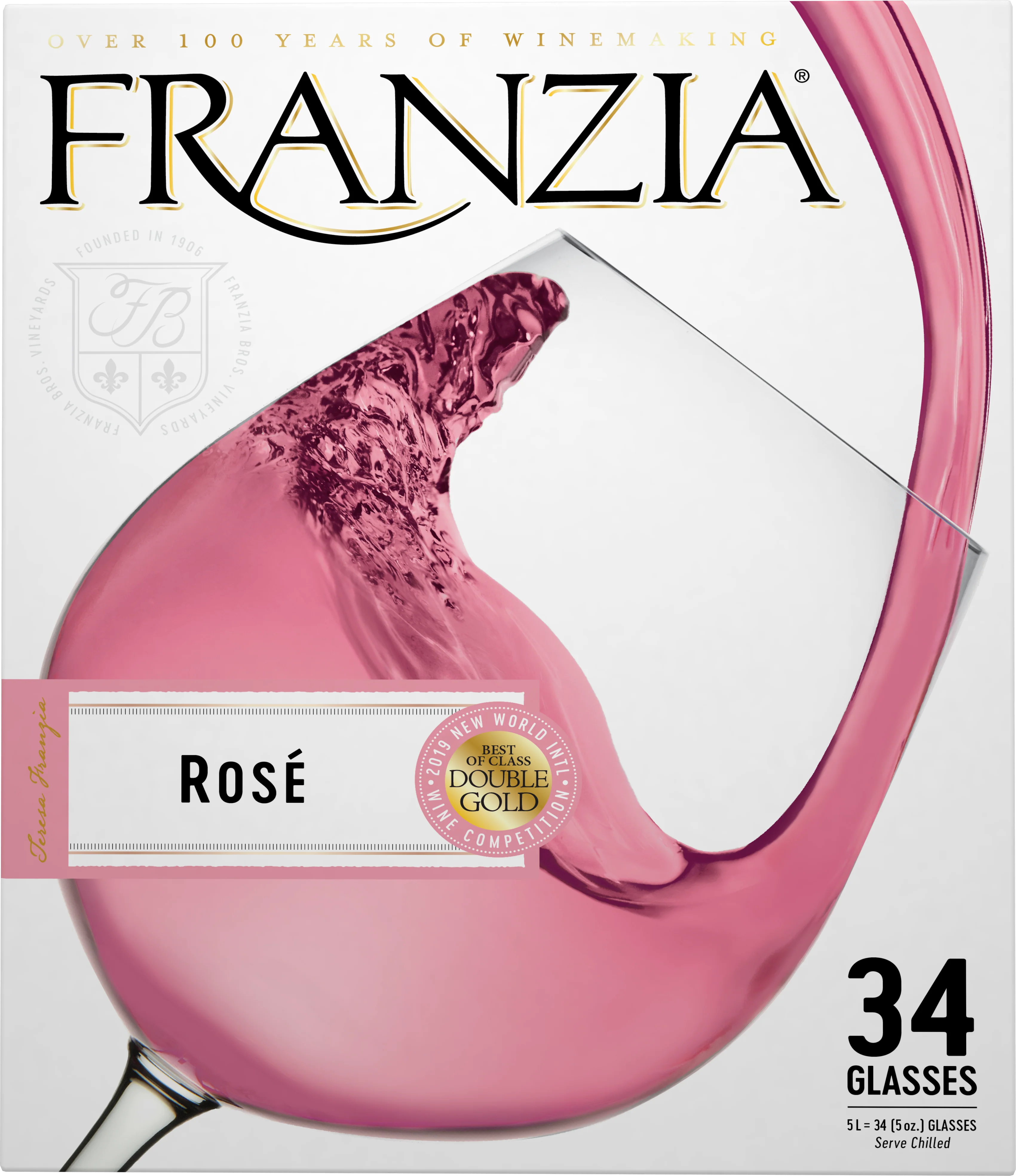 Franzia Rose, California 5.0L - Image 2