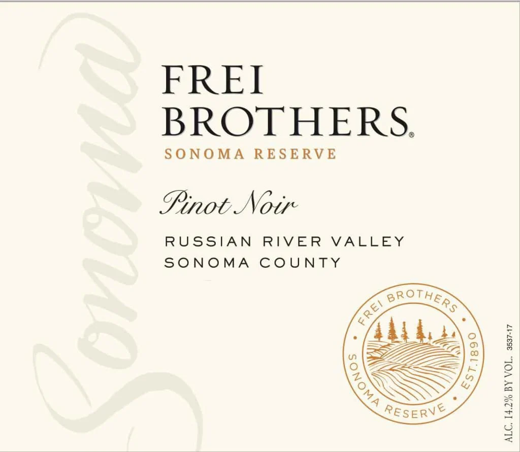 Frei Brothers Pinot Noir Russian River Valley - Image 2