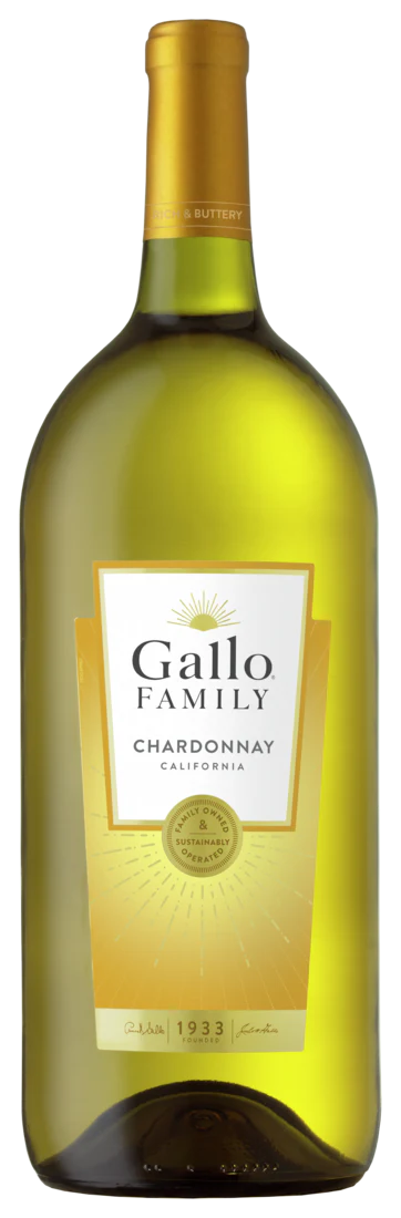 Gallo Family Vineyards Chardonnay 1.5L (Pack of 6)