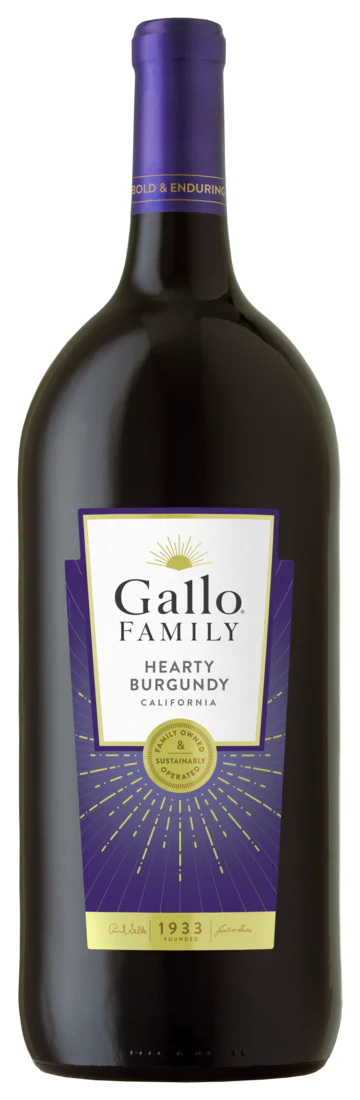 Gallo Family Vineyards Hearty Burgundy 1.5L (Pack of 6)