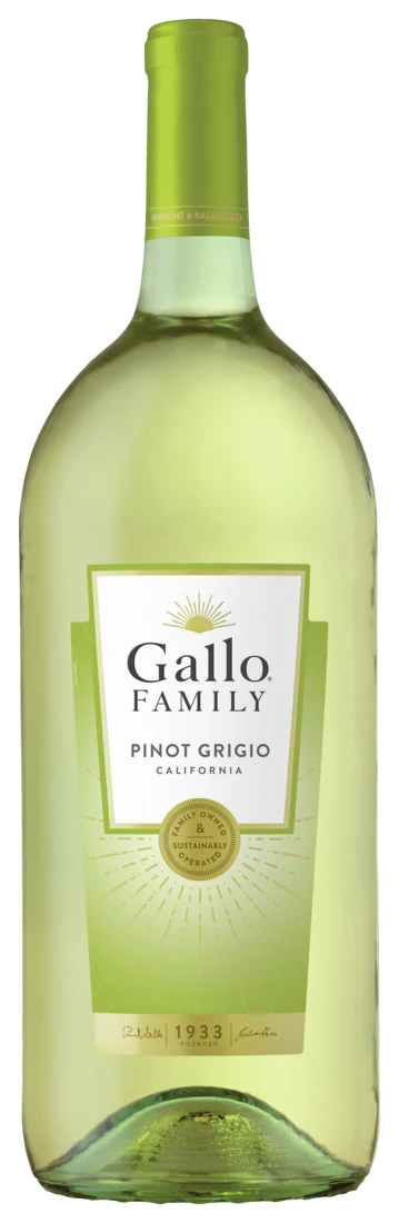 Gallo Family Vineyards Pinot Grigio 1.5L (Pack of 6)