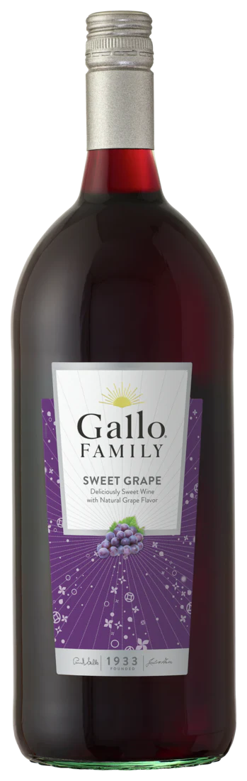 Gallo Family Vineyards Sweet Grape 1.5L (Pack of 6)