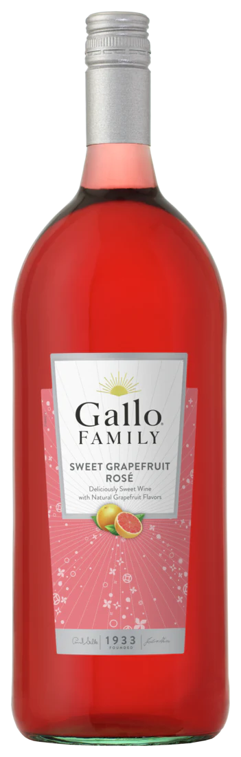 Gallo Family Vineyards Sweet Grapefruit Rose 1.5L (Pack of 6)