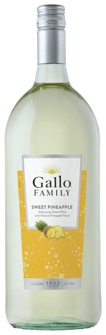Gallo Family Vineyards Sweet Pineapple 1.5L (Pack of 6)