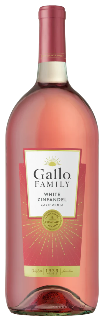 Gallo Family Vineyards White Zinfandel 1.5L (Pack of 6)
