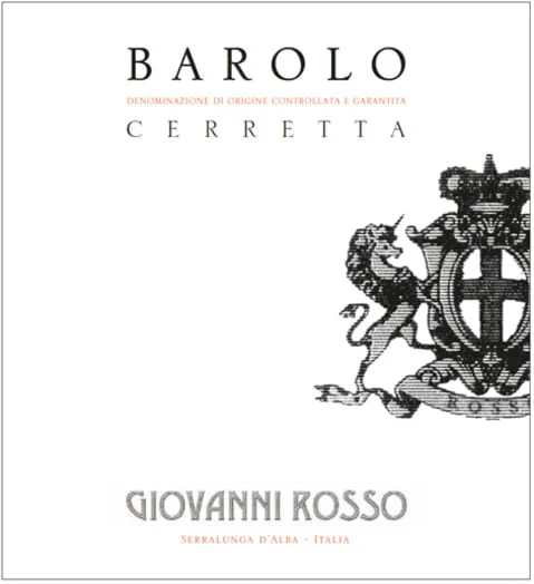 Giovanni Rosso Barolo Cerretta, Piedmont - Image 2