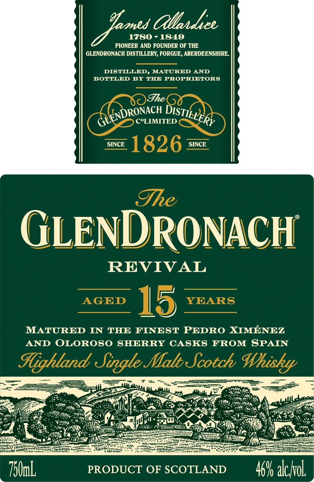 GLENDRONACH REVIVAL-15 YR (Case of 6) - Image 2