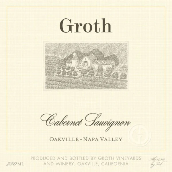 Groth Cabernet Sauvignon, Oakville, Napa Valley - Image 2