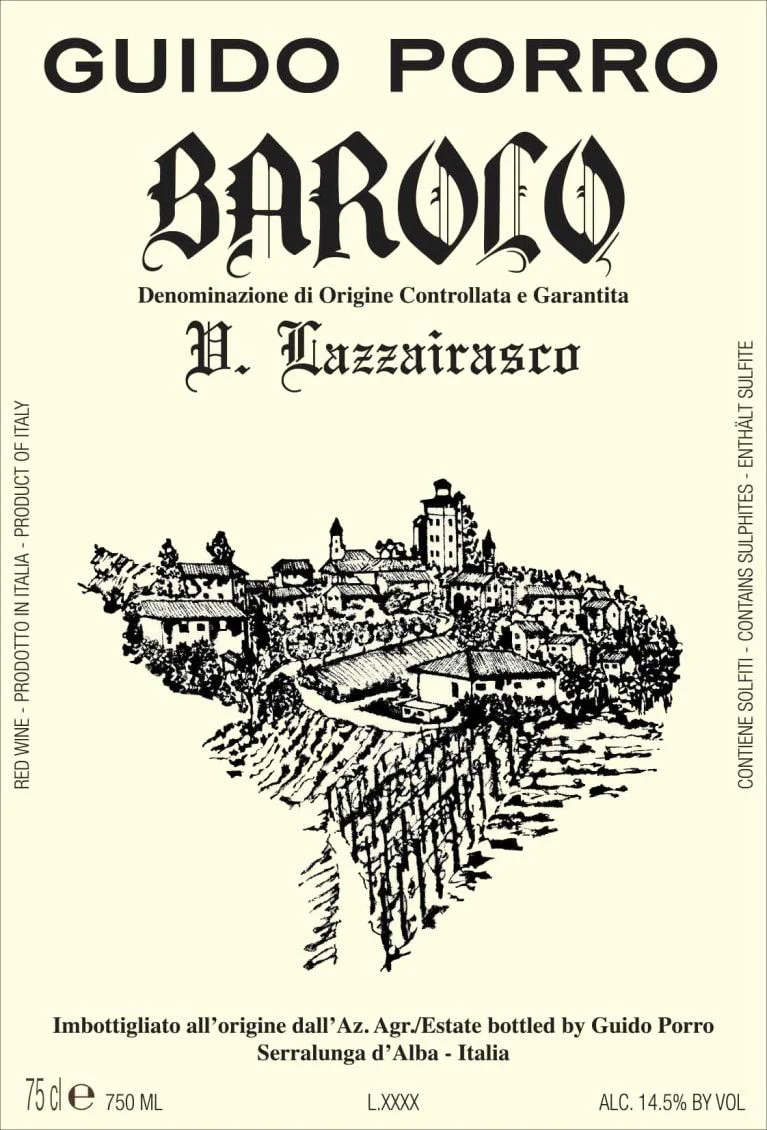 Guido Porro Barolo 'Vigna Lazzairasco' - Image 2