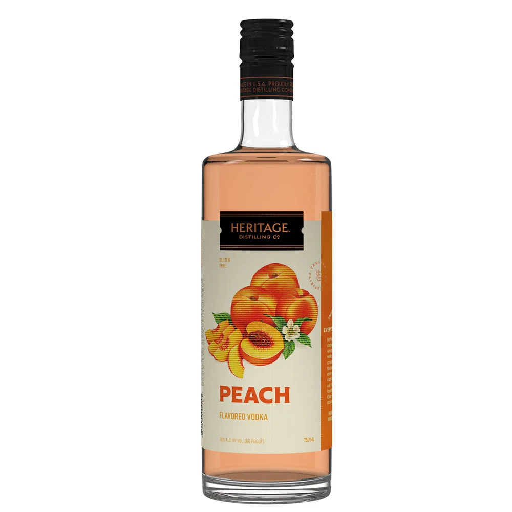 HERITAGE PEACH VODKA