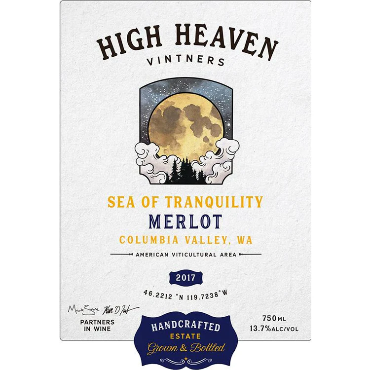 High Heaven Vin Sea of Tranquility Merlot - Image 2