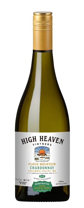 High Heaven Vintners Cloud Mountain Chardonnay, Columbia Valley