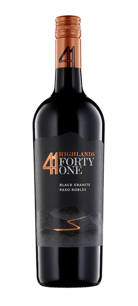 Highlands 41 Black Granite Red