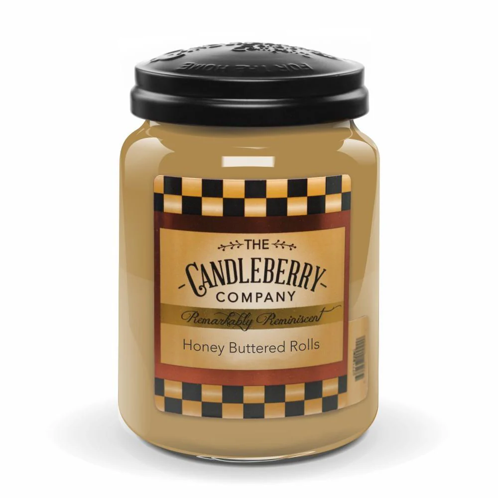 Honey Buttered Rolls, Large Jar Candle - Image 2