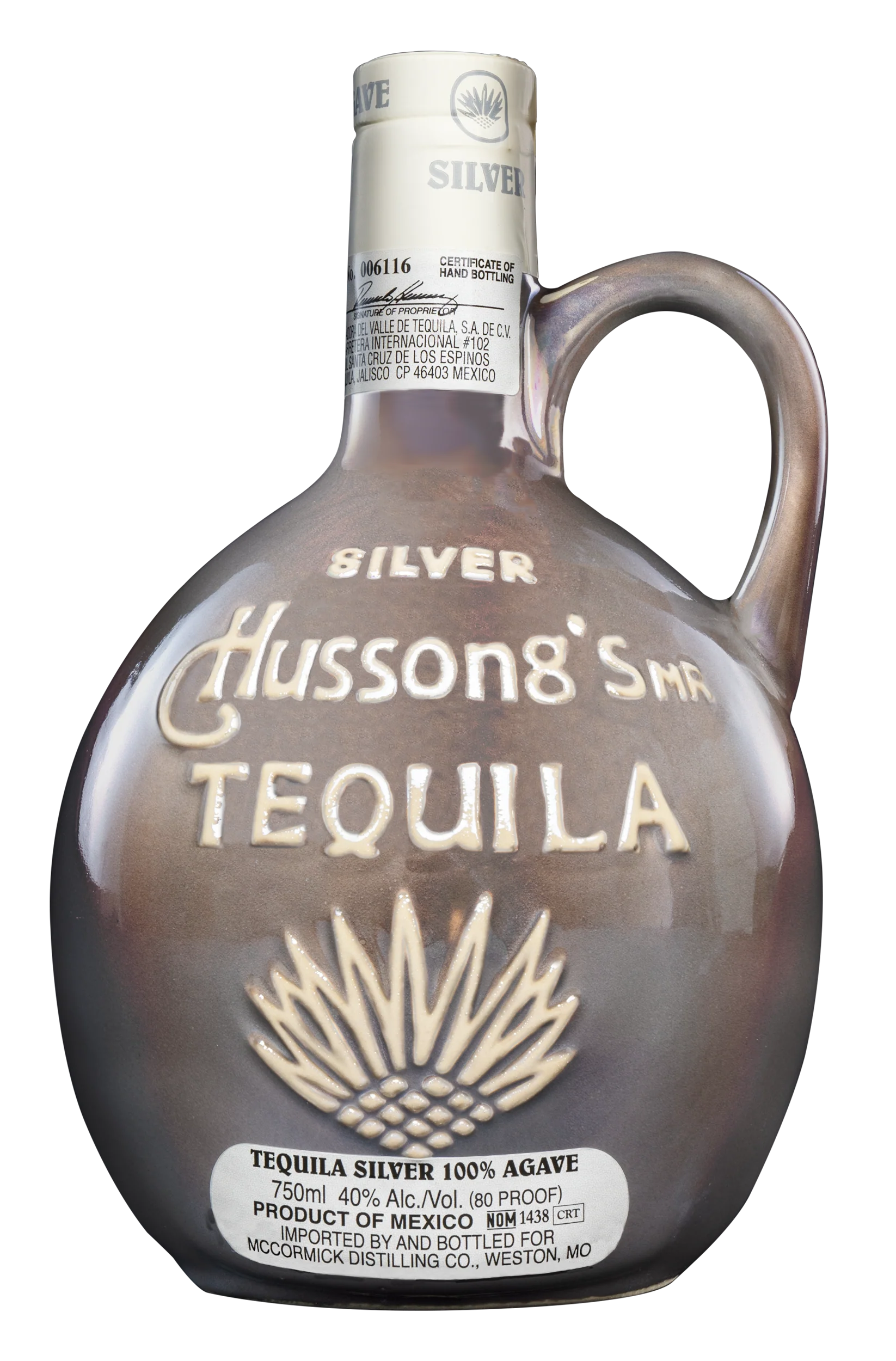 HUSSONG'S SILVER TEQUILA